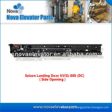 Elevator Parts, 2 Panels Center/Side Opening Landing Door, Selcom Elevator Door